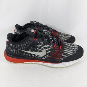 Nike Lunar Caldra Running Shoes Black Red Mens